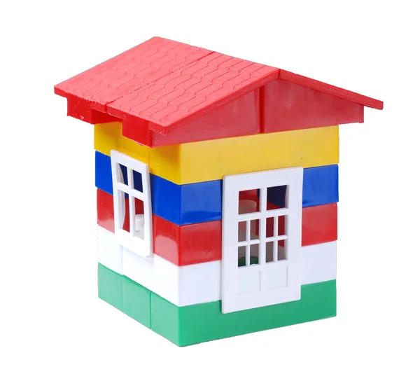 stock image Colour plastic house