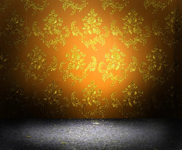 Red old wallpaper — Stock Photo, Image