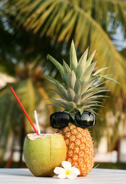 Coconut and pineapple