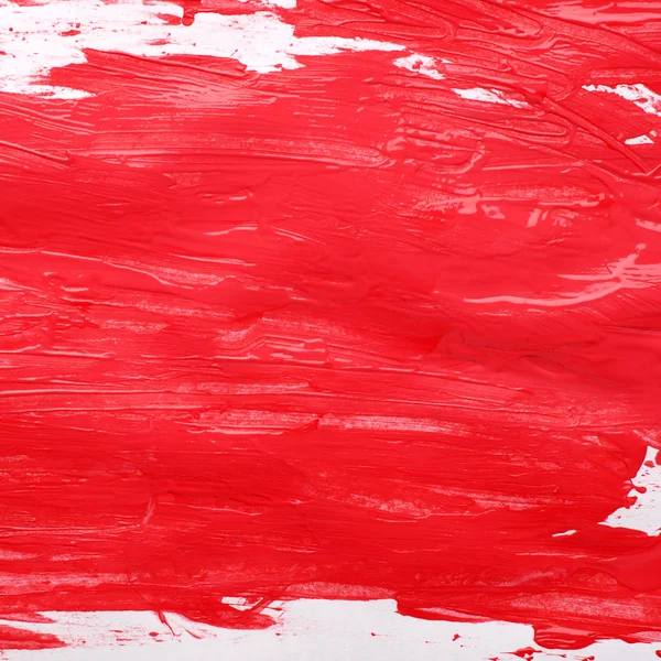 Red gouache background — Stock Photo, Image
