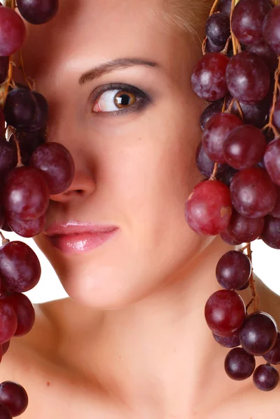 Nő a szőlő — Stock Fotó