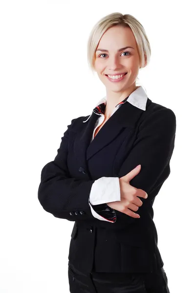Woman in business suit — Stock Photo, Image