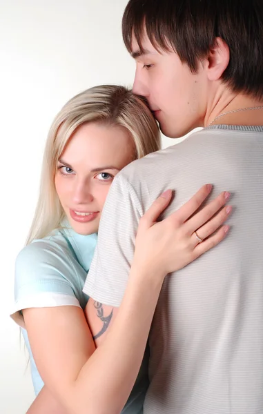 Young loving couple Stock Image