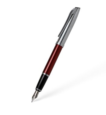 Pen on a white background clipart