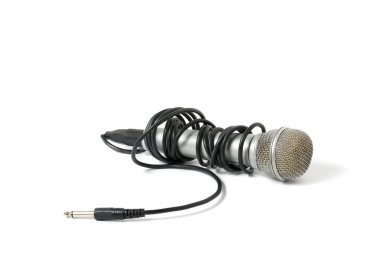 Dynamic microphone clipart