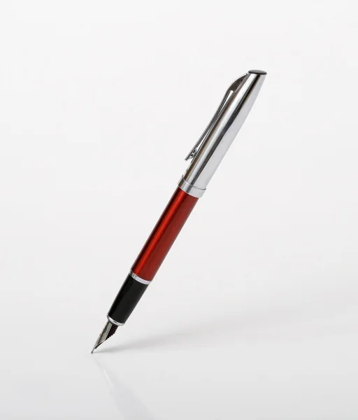 Pen on a white background — Stock Photo, Image