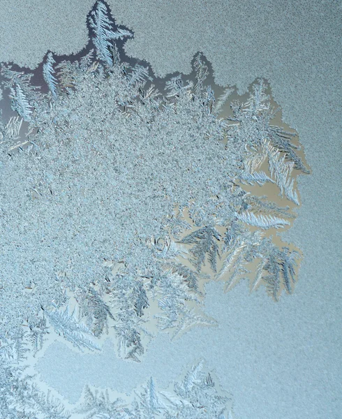 Soğuk kış camına — Stok fotoğraf