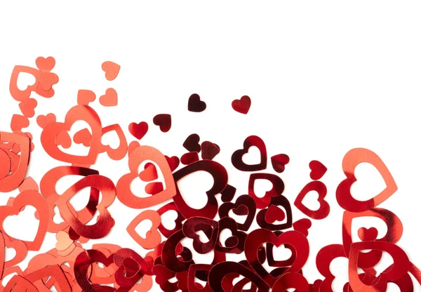 Valentine corações fundo — Fotografia de Stock