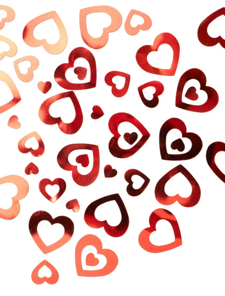 Valentine hearts background — Stock Photo, Image