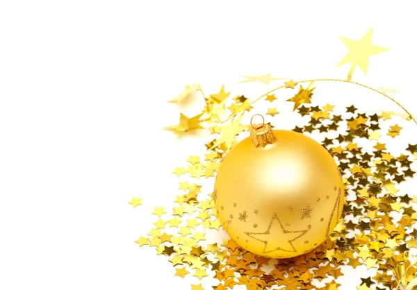 Vánoční míče a dekorace — Stock fotografie