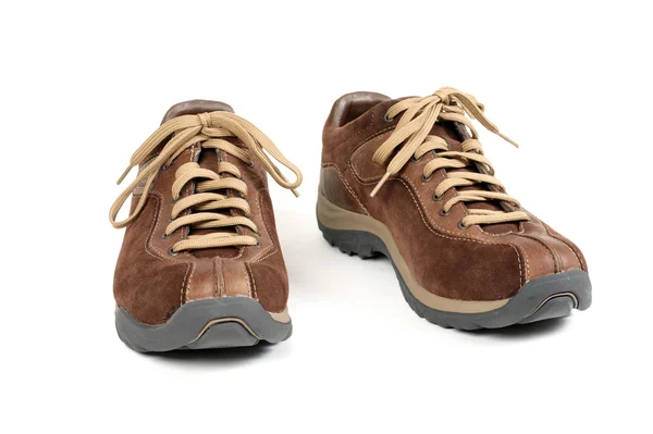 Schoenen geïsoleerd op witte CHTERGRO joggen — Stockfoto