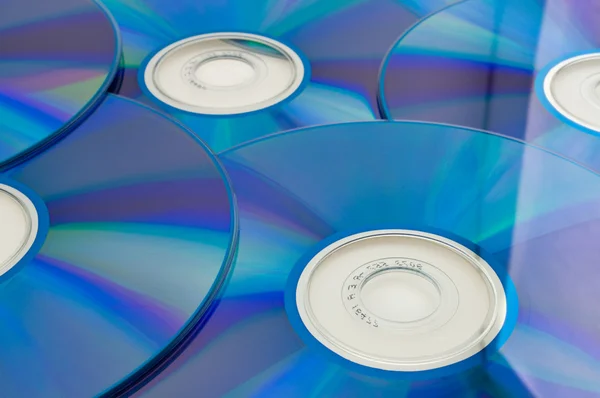 Disky DVD nebo cd — Stock fotografie