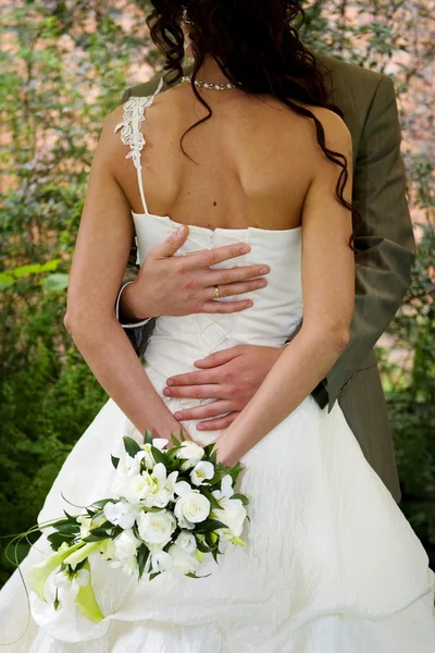 Noiva e noivo Fotografias De Stock Royalty-Free