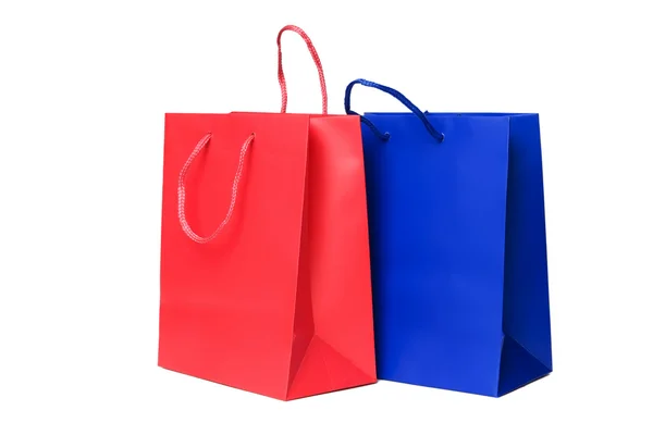Presentes ou sacos de compras — Fotografia de Stock