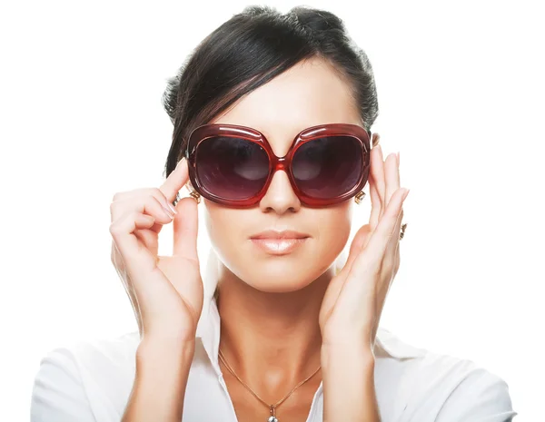Woman wearing sunglasses — Stock Photo, Image