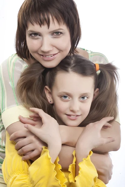 Anne ve küçük kızı — Stok fotoğraf