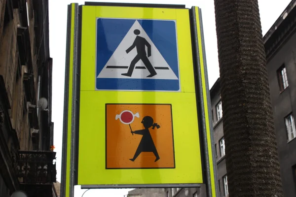 stock image Man and woman pedestrians