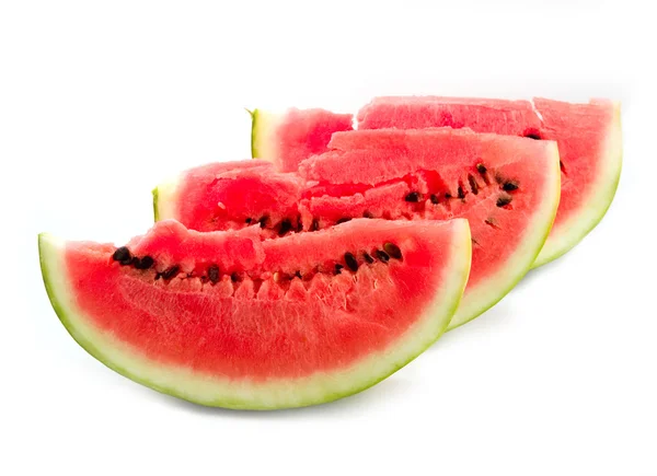 Astrakhan sugar red and ripe watermelon — Stock Photo, Image
