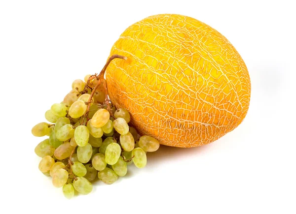 Fragrant yellow sweet melon — Stock Photo, Image