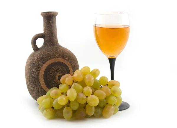 Winogron i wina — Zdjęcie stockowe