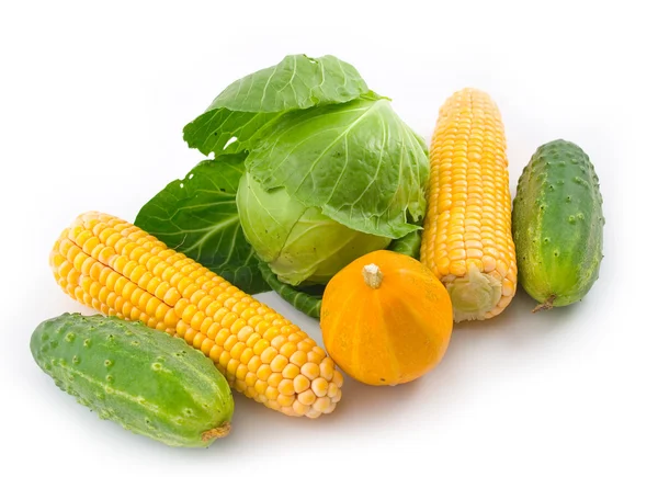 Reifes, schmackhaftes und nützliches Gemüse — Stockfoto