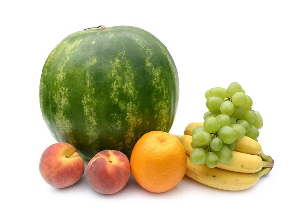 Watermelon and fruit — Stock Photo, Image