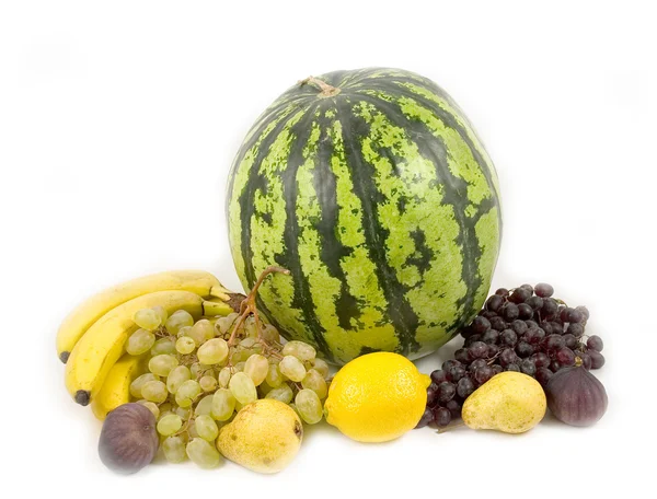 Watermelon and very tasty fruit — Stock Photo, Image