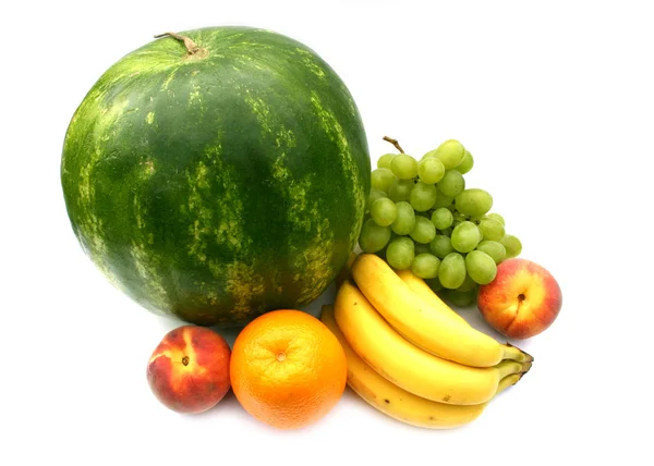 Arbuz z owocami — Zdjęcie stockowe