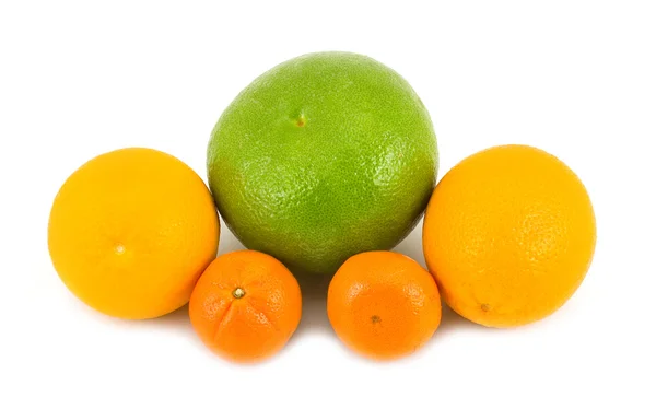 Laranjas de toranja tangerinas — Fotografia de Stock
