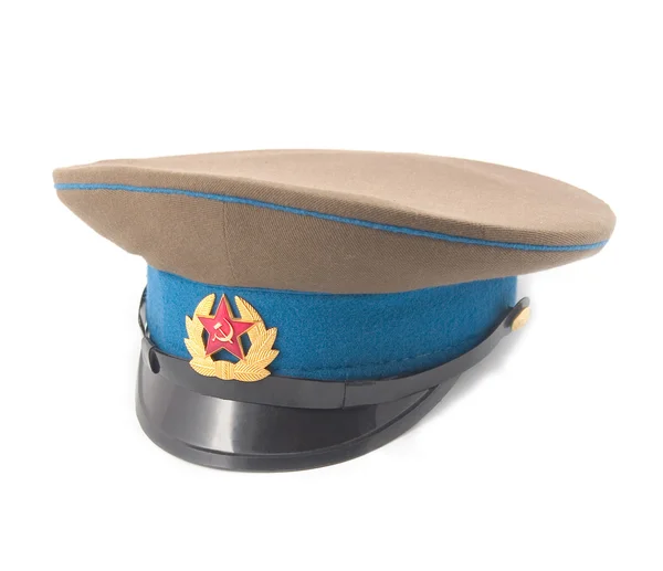Soldier's military cap Royalty Free Stock Photos