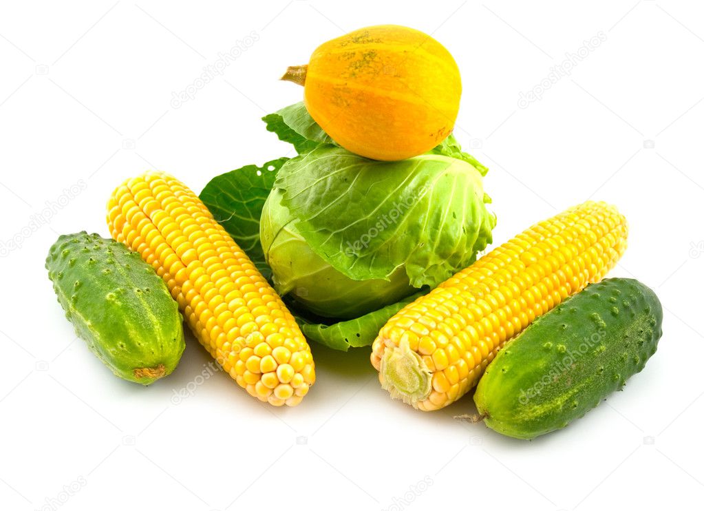 Tasty useful yellow vegetables — Stock Photo © Nikblo #1772451