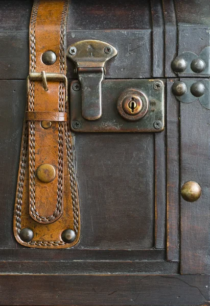 stock image Detail of the treasure chest