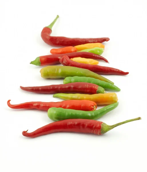 renkli biber üst üste