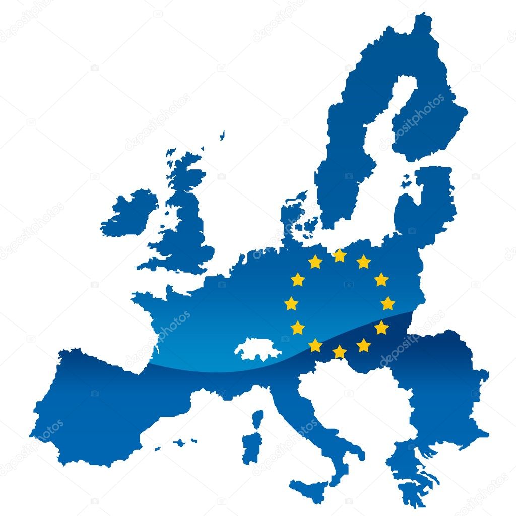 European union map — Stock Photo © mitakag #2104619