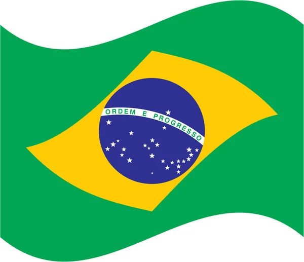 Flag _ brasilien – Stock-vektor