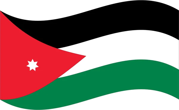Jordanisch — Stockvektor