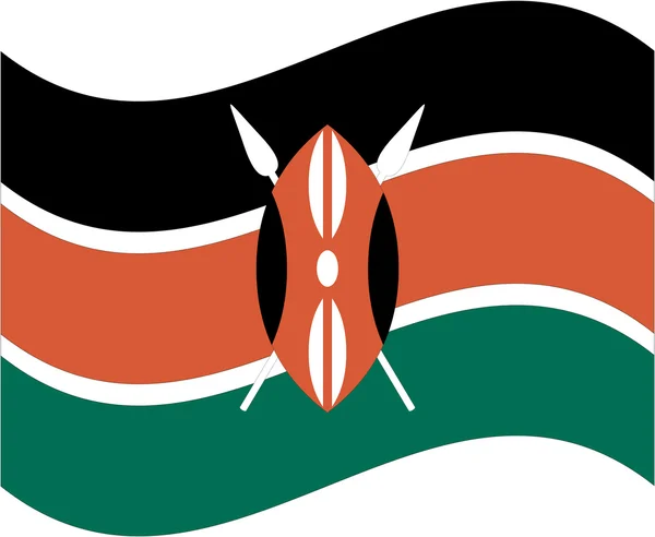 Kenya — Vettoriale Stock