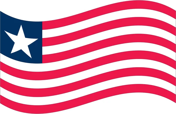 Libéria — Image vectorielle