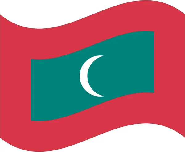 Maldivler — Stok Vektör