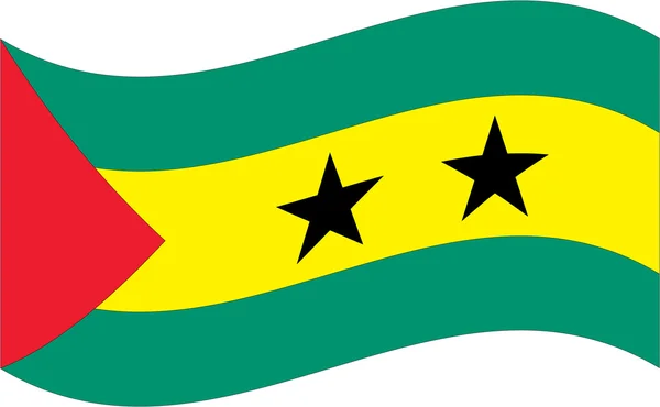 São Tomé e Príncipe — Vetor de Stock