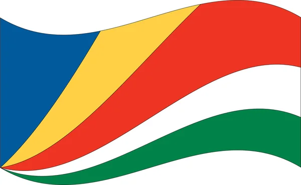 Seychelles - Stok Vektor