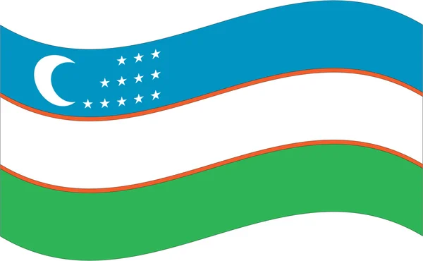 Uzbekistán1 — Vector de stock