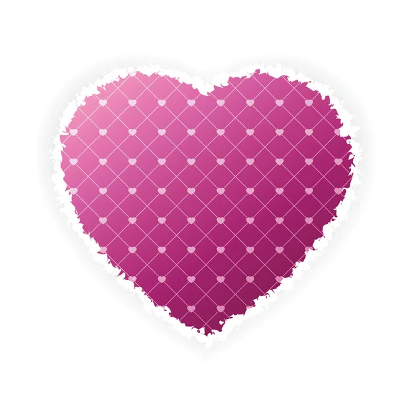Sevgililer günü kalp — Stok Vektör