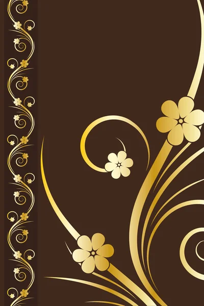 Élégant fond floral — Image vectorielle