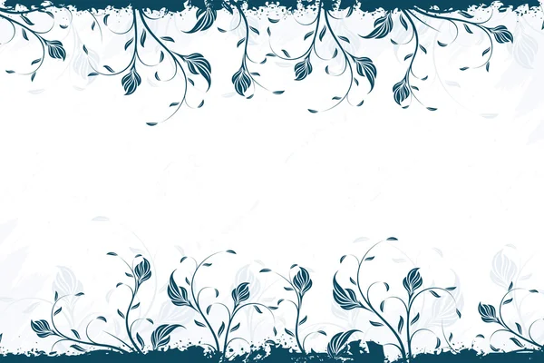 Vecteur Floral Tourbillon Bacground — Image vectorielle
