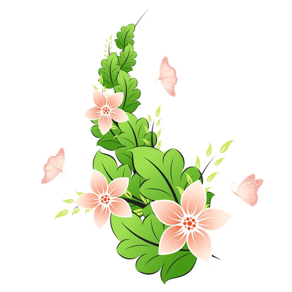 Tavaszi virágok — Stock Vector