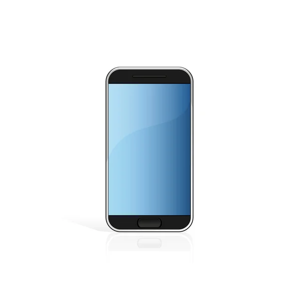 Teléfono celular de pantalla táctil — Vector de stock