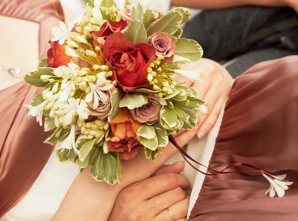 Bouquet della sposa . — Foto Stock