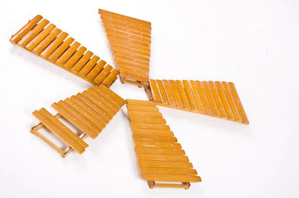 Molino de música de madera — Foto de Stock