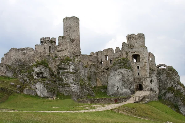 Ruins of castle Stock Image